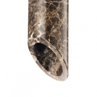 Lampada A Sospensione "Marble Art Brown" GU10 Senza Lampadina