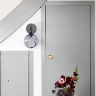 Luce A Muro "Ballroom Smoke" Ø370mm E27 Senza Lampadina