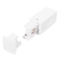 Connettore iniziale binario trifase bianco