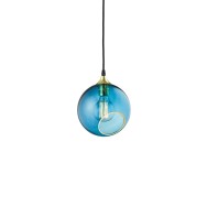 Lampada A Sospensione "Ballroom Blue Sky" E27 Senza Lampadina