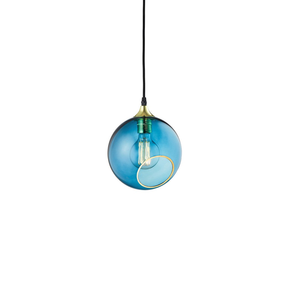 Lampada A Sospensione "Ballroom Blue Sky" E27 Senza Lampadina Lampada A Sospensione "Ballroom Blue Sky" E27 Senza Lampadina
