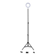 Tripode 8W 6000ºK Illuminazione Videoblogs 8W Ø16Cm 68►200Cm