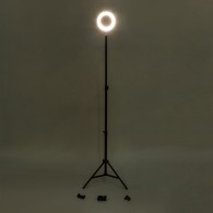 Tripode 8W 6000ºK Illuminazione Videoblogs 8W Ø16Cm 68►200Cm