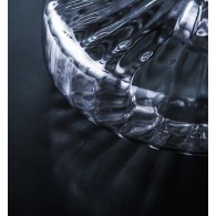 Lampada A Sospensione "New Wave Optic Clear" E27 Senza Lampadina