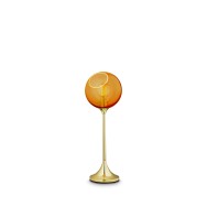 Lampada Da Tavolo "Ballroom Amber" E27 Senza Lampadina