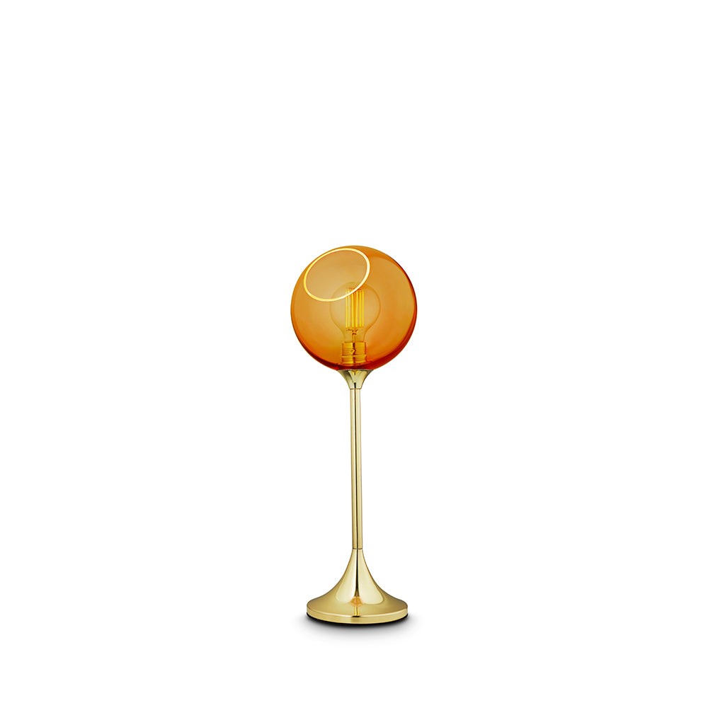 Lampada Da Tavolo "Ballroom Amber" E27 Senza Lampadina Lampada Da Tavolo "Ballroom Amber" E27 Senza Lampadina