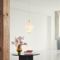Lampada A Sospensione "Shahin" 3xE14 Senza Lampadina