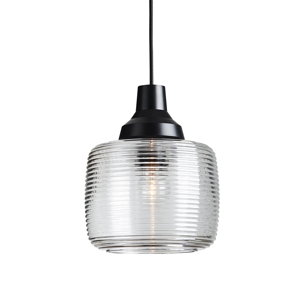 Lampada A Sospensione "New Wave Stripe Clear" E27 Senza