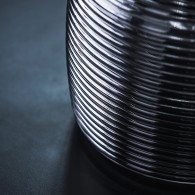 Lampada A Sospensione "New Wave Stripe Clear" E27 Senza