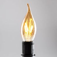 Lampadina LED E14 4W 380Lm 2000ºK Filamento 40.