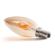 Lampadina LED E14 4W 380Lm 2000ºK Filamento 40.