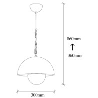Lampada a sospensione "Tangdong"