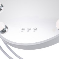 Specchio per il trucco illuminato LED 4200ºK 48x43Cm