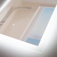Specchio BagNo illuminato LED 15W 4200ºK 50x70Cm Interruttore