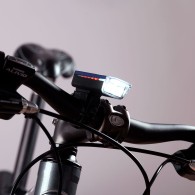 Faretto per bicicletta Solare LED 2 Livelli+Veloce Batteria USB
