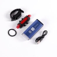 Faretto per bicicletta Solare LED 2 Livelli+Veloce Batteria USB