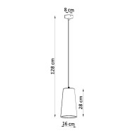 Lampada A Sospensione "Gulcan"