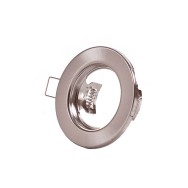 Riflettore Downlight Circolare "Sara" Acciaio 81mm - Raso