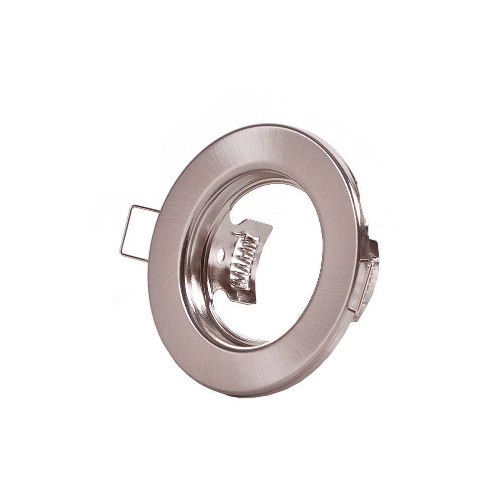 Riflettore Downlight Circolare "Sara" Acciaio 81mm - Raso