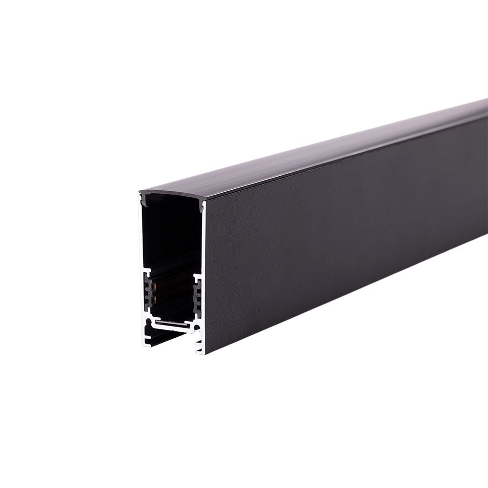 Traccia Magnetico Superficie Montata 20mm Nero 2M