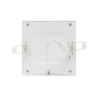 Piastra LED 6W 439Lm 2700ºK Quadrata 40.