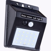 Lampada da parete a LED 6000ºK Sensore solare IP65 40.