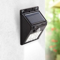 Lampada da parete a LED 6000ºK Sensore solare IP65 40.