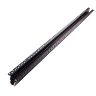 Traccia Magnetico Incasso 20mm Nero 1M