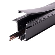Traccia Magnetico Incasso 20mm Nero 1M