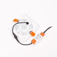 Piastra LED 11W 883Lm 4000ºK Quadrata senza cornice 40.