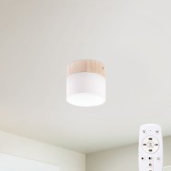 Plafoniera LED 9W 852Lm Telecomando (Intensità-CCT) 10.