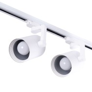 Pacchetto 2 Luce della pista MoNofase E27 PAR30/A65 - Bianca