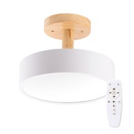 Plafoniera LED 15W 1250Lm Telecomando (Intensità-CCT) 10.