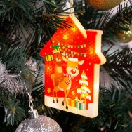 Ornamento natalizio a LED per interni