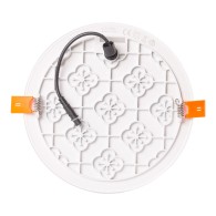 Piastra LED 22W 1597Lm 4000ºK Circolare senza cornice 40.