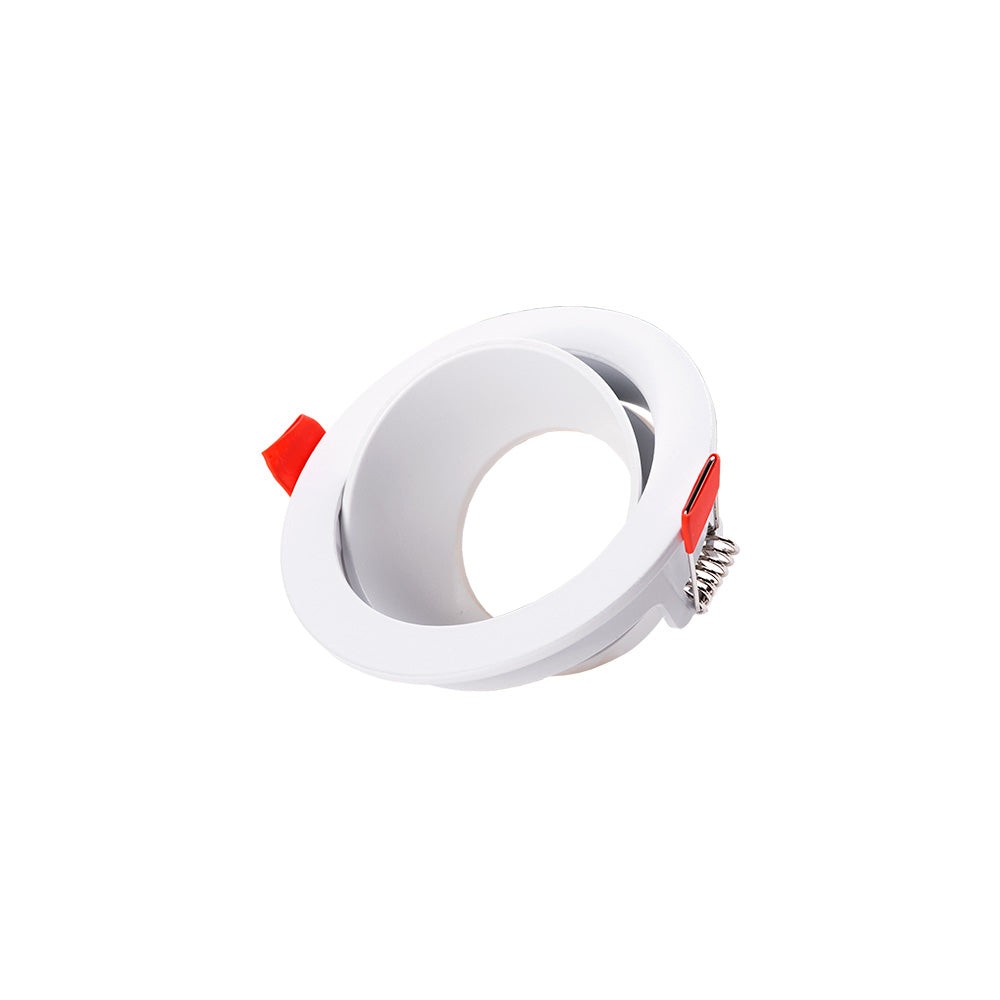 Downlight Circolare GU10 Senza Portalampada/Lampadina - Bianca Downlight Circolare GU10 Senza Portalampada/Lampadina - Bianca