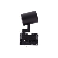 Riflettore Traccia Trifase "Lumiastra" 1xGU10 Nero