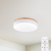 Plafoniera LED 24W 2493Lm Telecomando (Intensità-CCT) 10.