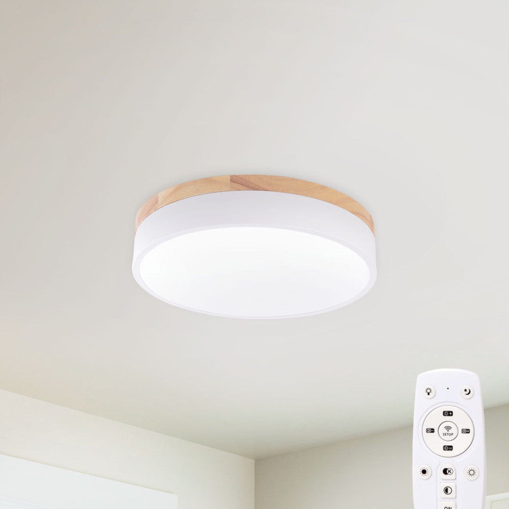Plafoniera LED 24W 2493Lm Telecomando (Intensità-CCT) 10. Plafoniera LED 24W 2493Lm Telecomando (Intensità-CCT) 10.
