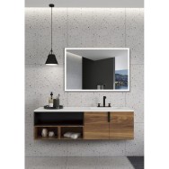 Specchio da Bagno Illuminato "Suiza" 120Cm Bianco