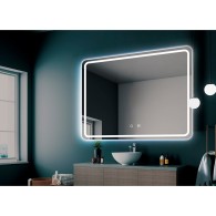 Specchio da bagno illuminato "Austria" 120 cm bianco freddo