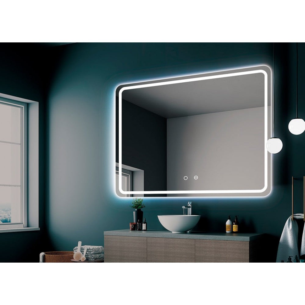 Specchio da bagno illuminato "Austria" 120 cm bianco freddo Specchio da bagno illuminato "Austria" 120 cm bianco freddo