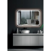 Specchio da bagno illuminato "Austria" 120 cm bianco freddo