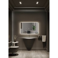 Specchio da Bagno Illuminato "Italia" 100Cm Bianco Freddo