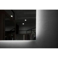 Specchio da Bagno Illuminato "Italia" 100Cm Bianco Freddo