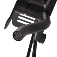 Set doccia in ottone/zinco - Acciaio inossidabile- ABS, Nero