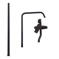 Set doccia in ottone/zinco - Acciaio inossidabile- ABS, Nero