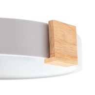 Plafoniera LED 27W 2.700Lm Rotonda BiColor "Sofia" CCT