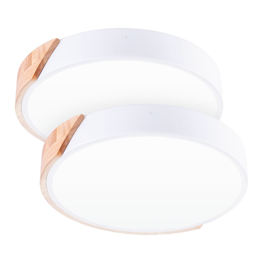 Confezione da 2 Plafoniere LED 18W 1. Confezione da 2 Plafoniere LED 18W 1.