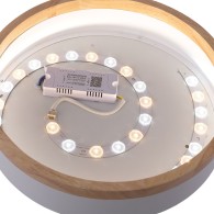 Plafoniera LED 27W 2.700Lm Rotonda BiColor "Maria" CCT